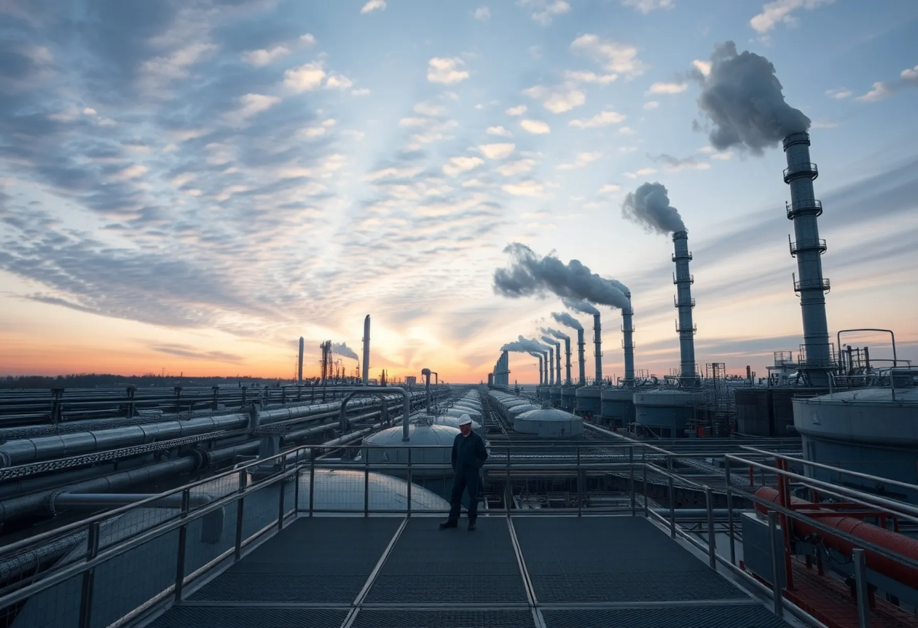 Raffinerie von Rotterdam: Einblick in die industrielle Ingenieurskunst Europas