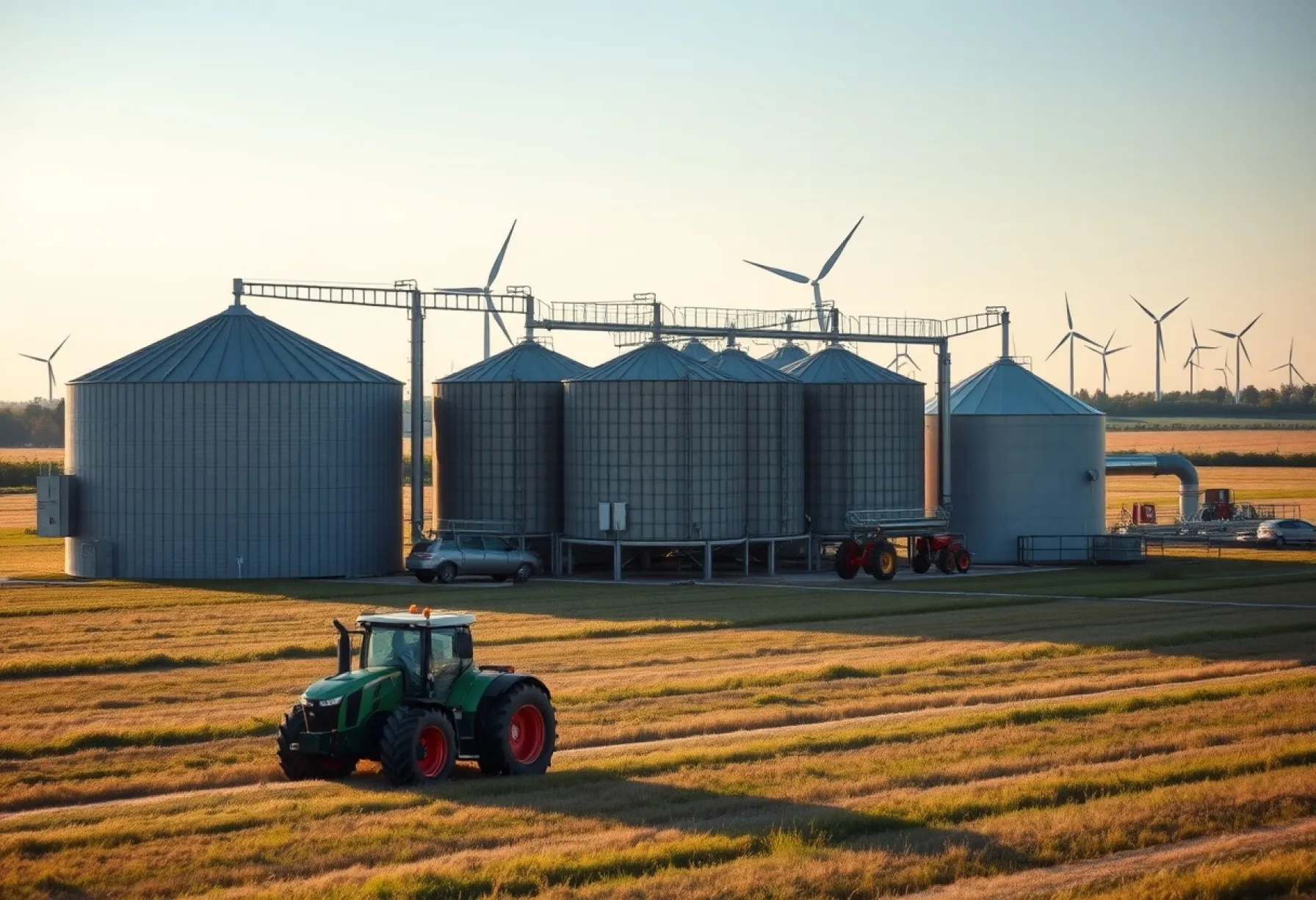 Biogasanlage in Aarhus: Verbindung von Technologie und Natur in der Energieerzeugung