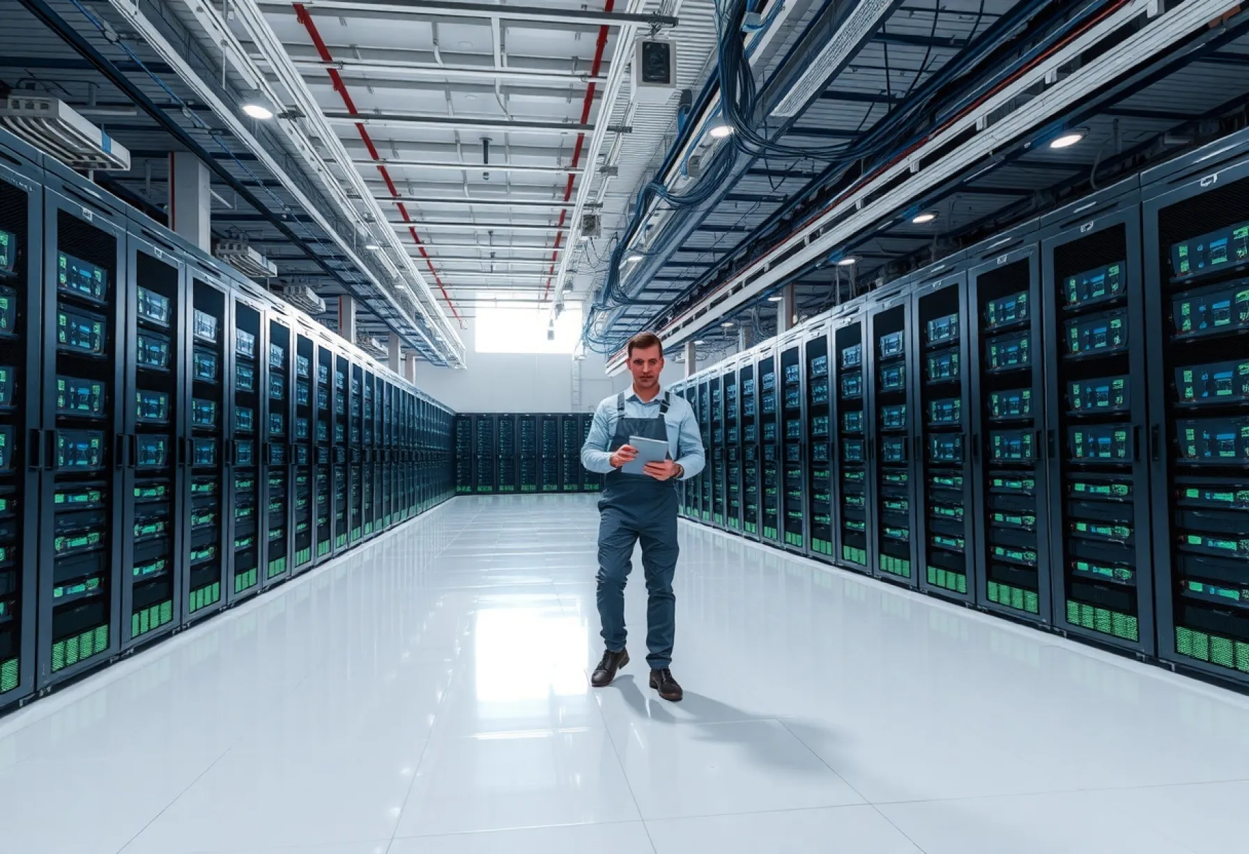 Rechenzentrum in Helsinki: Überblick über Server-Infrastruktur und Kühlungssysteme