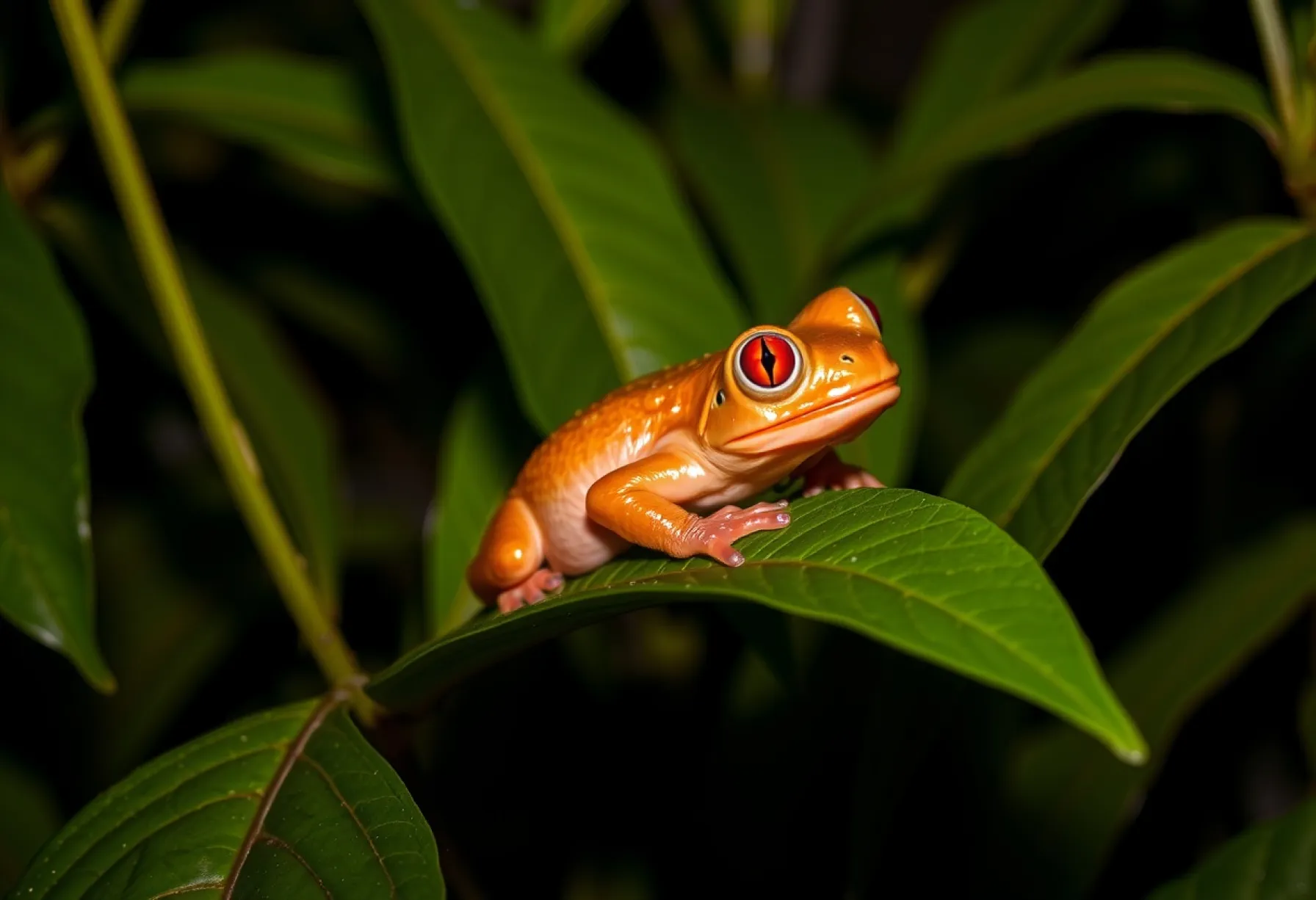 Baumfrosch im Regenwald von Costa Rica: Beobachtung in natürlicher Umgebung