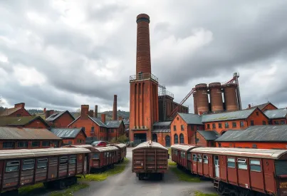 Verlassene Ziegelei in der Nähe von Manchester: Einblicke in eine vergangene Industriekultur
