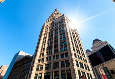 Architektur und Licht: Das Woolworth Building in New York City