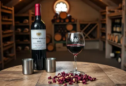 Château Margaux 2015: Weindegustation in historischem Weinkeller-Ambiente