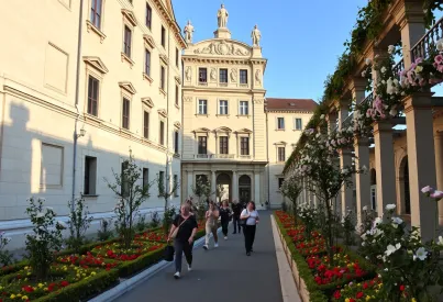 Renaissance-Architektur: Symmetrische Fassaden und Mythologie in Sandstein