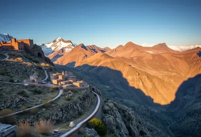 Landschaft und Kulturlandschaft im Atlasgebirge: Berberdorf und Bergwelt im Fokus