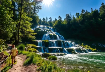 Wasserfälle im Plitvicer Nationalpark: Naturkulisse aus Kalkstein und Wald