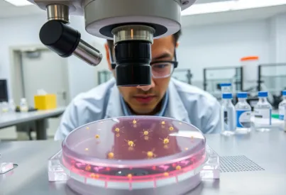 Nanoroboter aus Gold-Nanopartikeln: Präzise Arbeit an Zellmembranen in Singapurer Labor