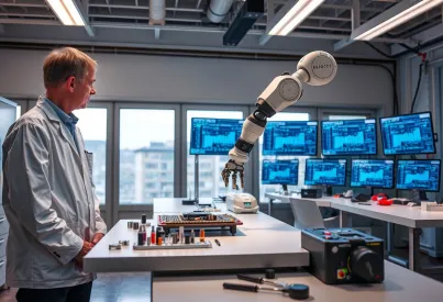 Präzisionsarbeit im Forschungszentrum: Humanoider Roboterarm optimiert Montageprozesse in Tokio
