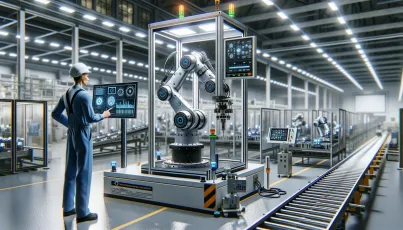 Integration von KI und Robotik in der modernen Fertigungsindustrie: Einblicke in die Effizienzsteigerung durch Automatisierung und Echtzeitdatenüberwachung
