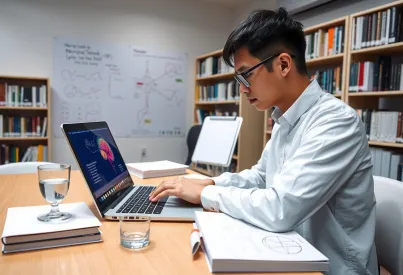 Arbeit an neuronalen Netzwerken in einem modernen Labor in Tokio: Einblick in die Entwicklung künstlicher Intelligenz