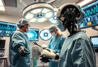 Einsatz humanoider Roboter in der Chirurgie: Präzision und Innovation in einem Tokioer Labor 2025