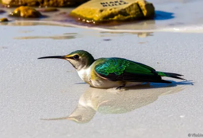 Hummer auf sandigem Meeresboden vor der Küste von Maine