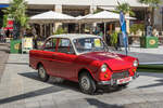 Ein DAF 600 steht auf dem Rathausplatz in der Villacher Innenstadt in K�rnten, �sterreich.