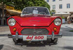 Ein DAF 600 steht auf dem Rathausplatz in der Innenstadt von Villach in K�rnten, �sterreich.