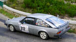 Ein Opel Manta GT/E der Generation Manta B steht bei der Rallye de l?Ard�che 2023 im Ort Labastide-sur-B�sorgue.