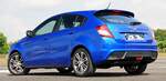 Am 25. August 2013 ist in Malaysia ein Proton Suprima S in Atlantic Blue zu sehen. Das Fahrzeug wurde in Malaysia entworfen und hergestellt.