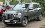 Ein SsangYong Rexton der zweiten Generation mit Facelift ist auf der Marbacher Auto- und Freizeitmesse 2025 zu sehen.